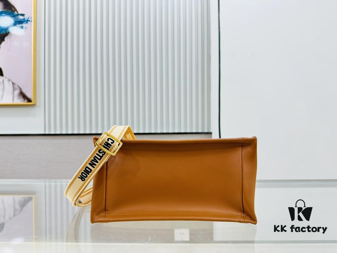 Dior Book Tote24 Early Spring New Arrival Small Size with Leather Trim