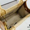 Dior Book Tote24 Early Spring New Arrival Small Size with Leather Trim
