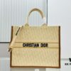 Dior Book Tote24 Early Spring New Arrival Large Size with Leather Trim