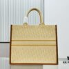 Dior Book Tote24 Early Spring New Arrival Large Size with Leather Trim