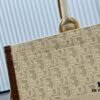 Dior Book Tote24 Early Spring New Arrival Large Size with Leather Trim