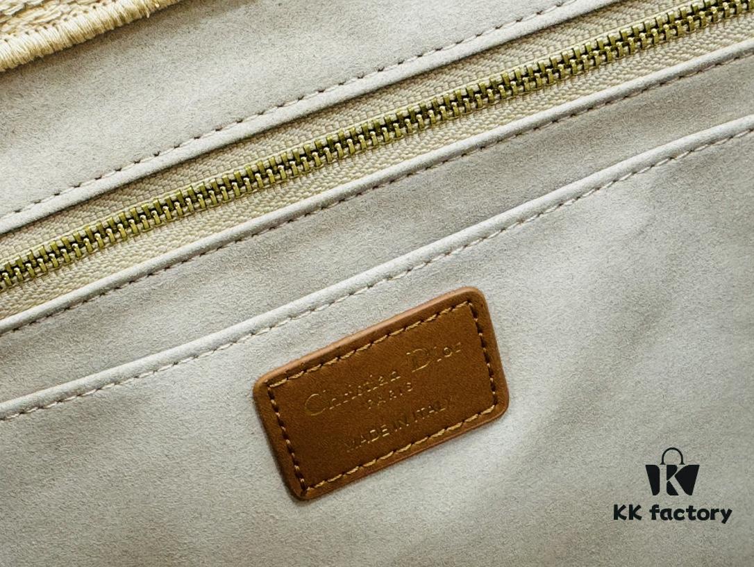 Dior Book Tote24 Early Spring New Arrival Large Size with Leather Trim