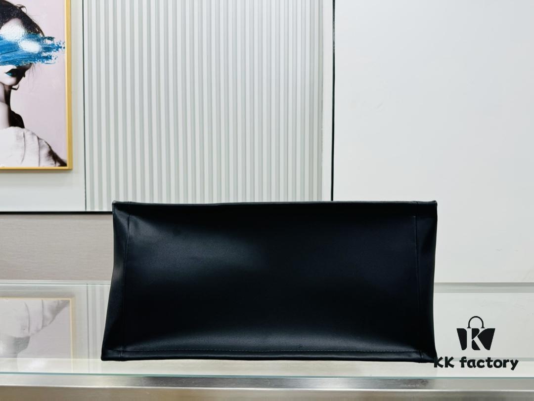 Dior Book Tote 24 Early Spring New Arrival, Large Size with Leather Trim