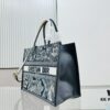 Black Blue Tiger, Medium Size Dior Book Tote24 Spring New Arrival