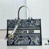 Black Blue Tiger, Medium Size Dior Book Tote24 Spring New Arrival