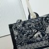 Black Blue Tiger, Medium Size Dior Book Tote24 Spring New Arrival