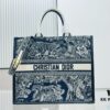 Black Blue Tiger, Large Size DIOR Book Tote 24 Spring/Summer New Arrival