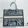 Black Blue Tiger, Large Size DIOR Book Tote 24 Spring/Summer New Arrival
