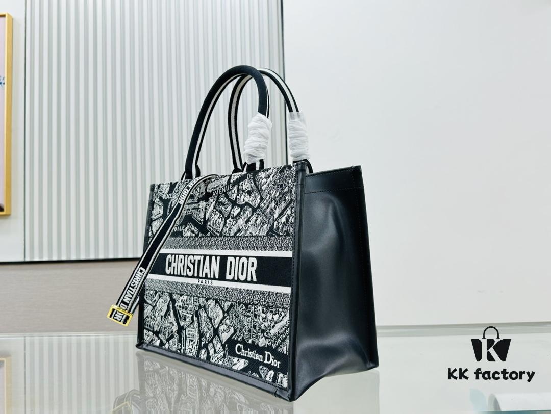 Black River, Medium Size Dior Book Tote 24 Spring New Arrival