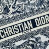 White with Blue Tiger, Small Size Dior Book Tote24 Spring Collection