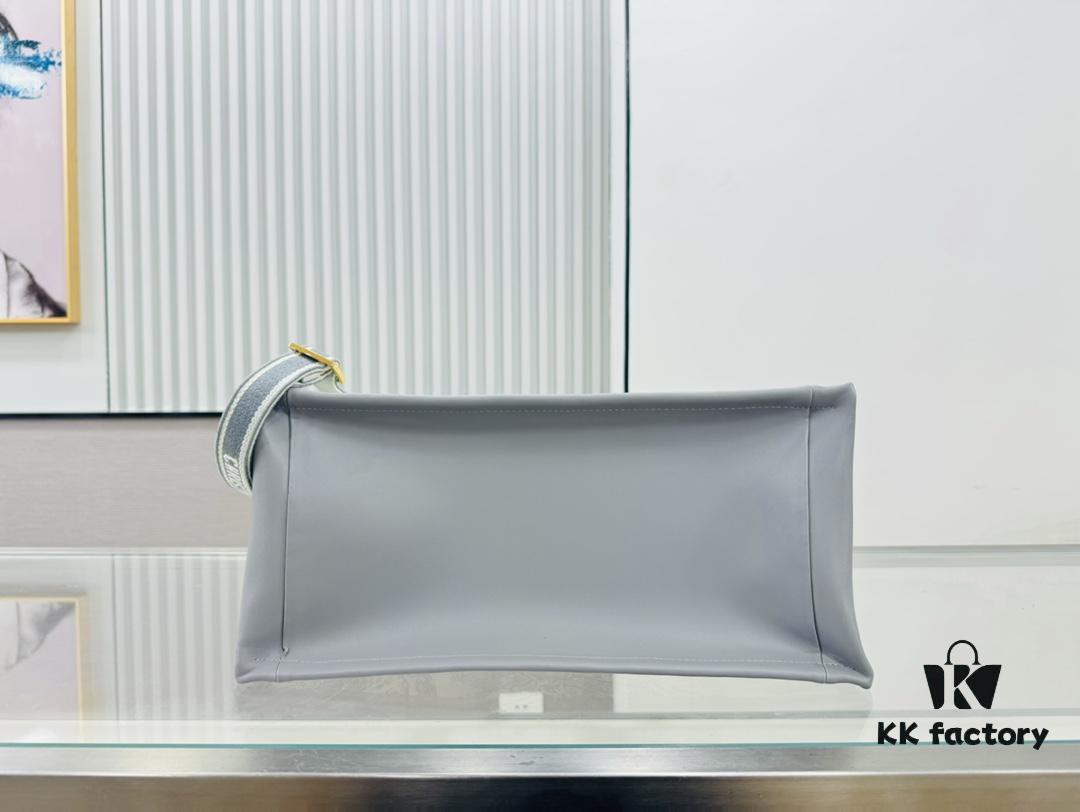 Dior Book Tote24 Early Spring New Arrival Medium Size with Leather Trim