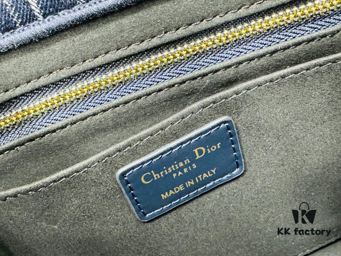 Dior Book Tote24 Early Spring New Arrival Small Size with Leather Trim