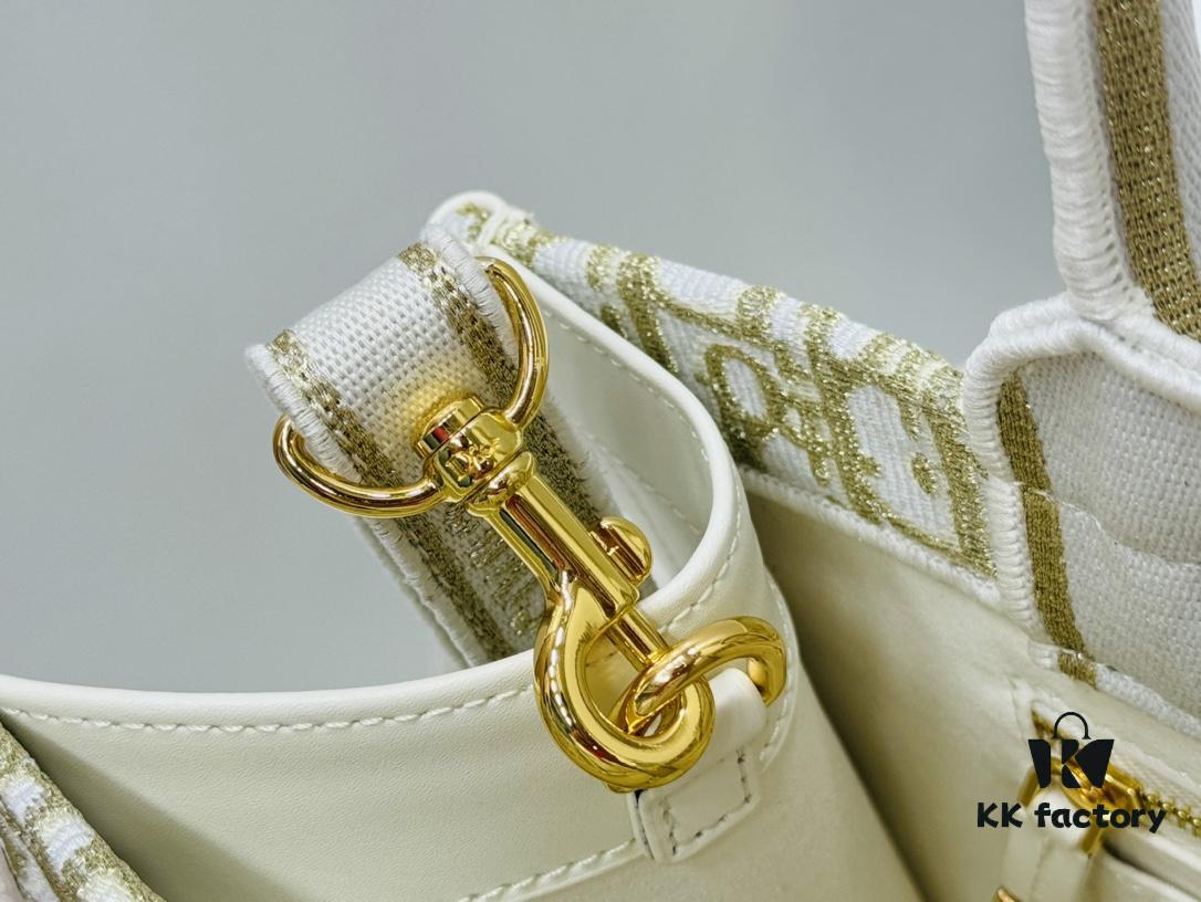 Dior Book Tote24 Midsize with Leather Trim - Early Spring New Arrival