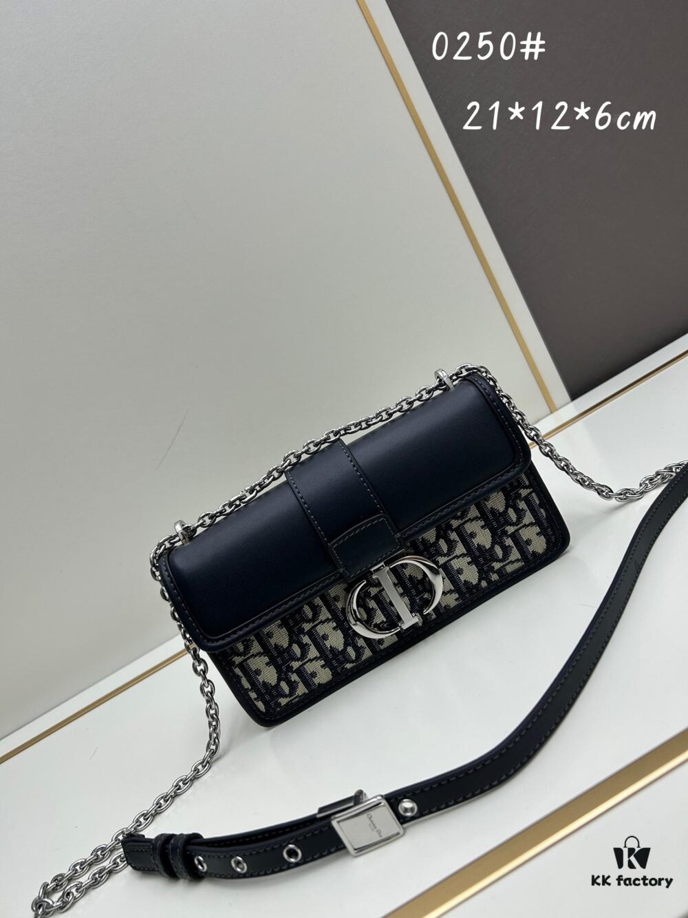 Box Set with Authentic Silver Hardware 🔥【New Small Size】Dior 30 Montaigne Bag