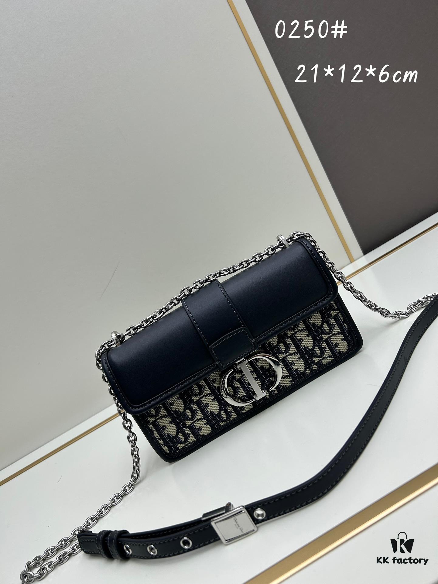 Box Set with Authentic Silver Hardware 🔥【New Small Size】Dior 30 Montaigne Bag