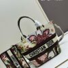 Dior ❤ (With Mini Bag + Strap) New Embroidered Basket Bag