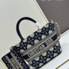 Dior ❤ (With Mini Bag + Strap) New Embroidered Basket Bag