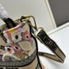 Dior ❤ (With Mini Bag + Strap) New Embroidered Basket Bag