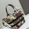 Dior ❤ (With Mini Bag + Strap) New Embroidered Basket Bag
