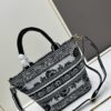 Dior ❤ (With Mini Bag + Strap) New Embroidered Basket Handbag