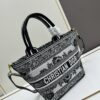 Dior ❤ (With Mini Bag + Strap) New Embroidered Basket Handbag
