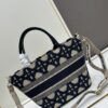 Dior ❤ (With Mini Bag + Strap) New Embroidered Basket Handbag