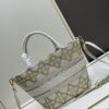 Dior ❤ (With Mini Bag + Strap) New Embroidered Basket Bag