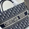 Dior ❤ (With Mini Bag + Strap) New Embroidered Basket Handbag
