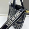 Dior ❤ (With Mini Bag + Strap) New Embroidered Basket Handbag