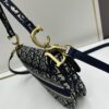 Large Size (With Box) 【♥️Dior Saddle Monogram Thin Strap】【Includes Retail Box 🎁】