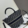 Dior ❤ (With Mini Bag + Strap) New Embroidered Basket Handbag