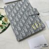 Dior Notebook, Counter Model, Exquisite and Smooth Material, Impeccable Craftsmanship, Featuring Card Slots and Dividers, Made from Imported Italian Lamb Leather, Size 15x19x4cm