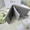 Dior Notebook, Counter Model, Exquisite and Smooth Material, Impeccable Craftsmanship, Featuring Card Slots and Dividers, Made from Imported Italian Lamb Leather, Size 15x19x4cm
