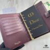 Dior Notebook, Counter Edition, Fine and Smooth Material, Impeccable Craftsmanship, Built-in Card Slots and Dividers, Made from Imported Italian Lamb Leather, Size 15x19x4cm