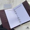 Dior Notebook, Counter Edition, Fine and Smooth Material, Impeccable Craftsmanship, Built-in Card Slots and Dividers, Made from Imported Italian Lamb Leather, Size 15x19x4cm