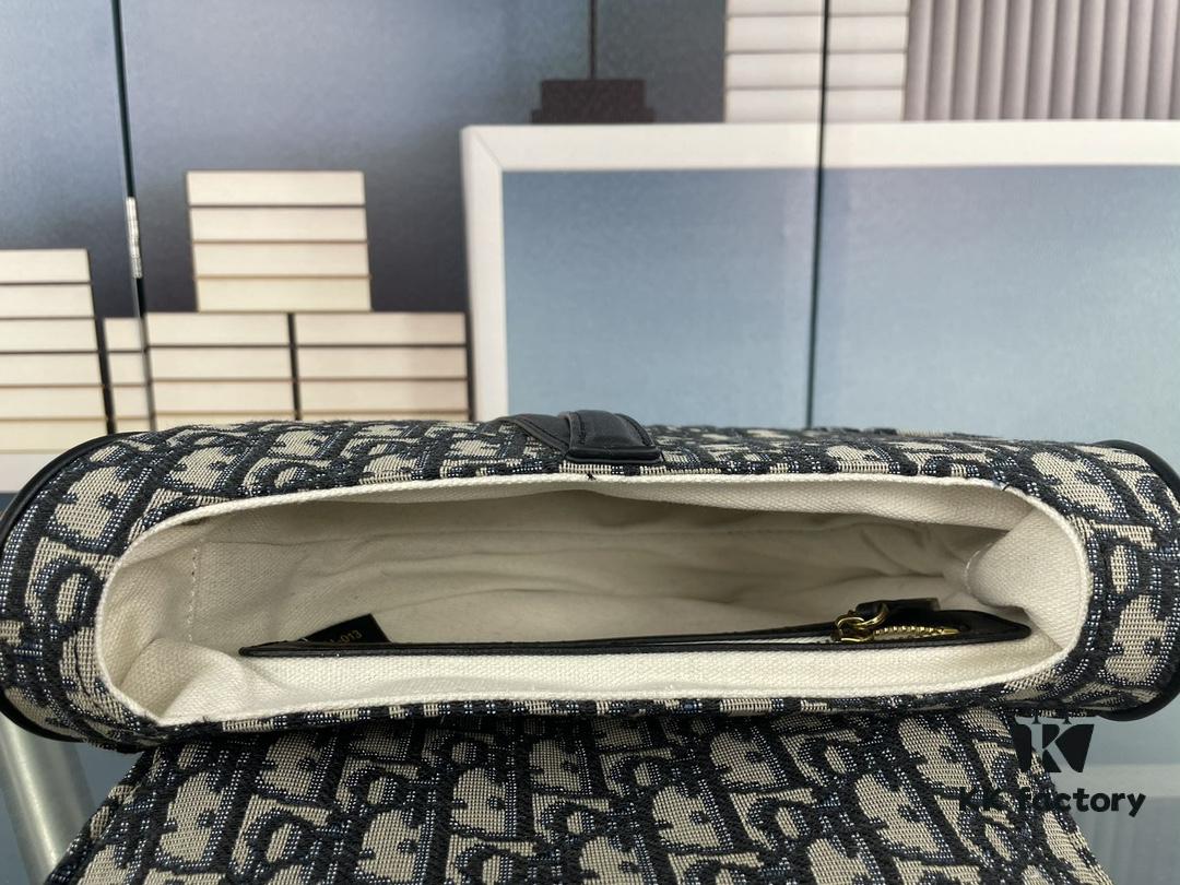 Large Size (With Box) 【♥️ Dior Saddle Monogram Thin Strap】 【Comes with Retail Box 🎁】