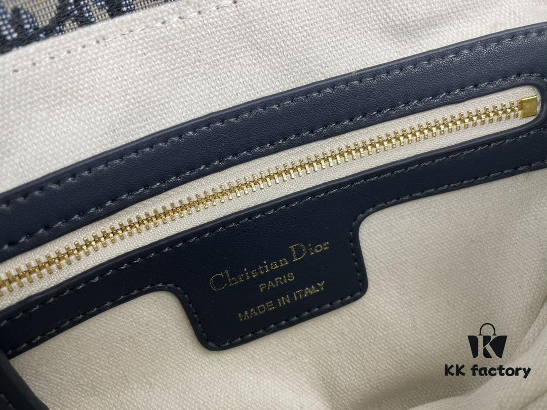 Large Size (With Box) 【♥️ Dior Saddle Monogram Thin Strap】 【Comes with Retail Box 🎁】