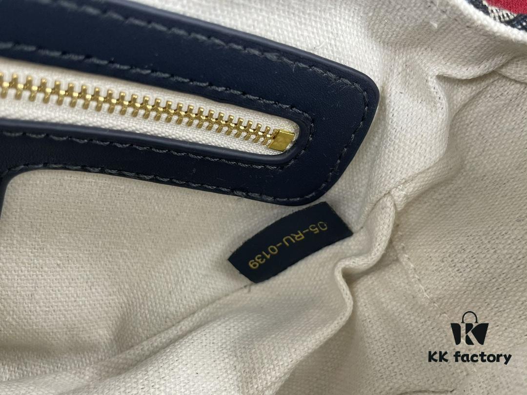 Large Size (With Box) 【♥️ Dior Saddle Monogram Thin Strap】 【Comes with Retail Box 🎁】