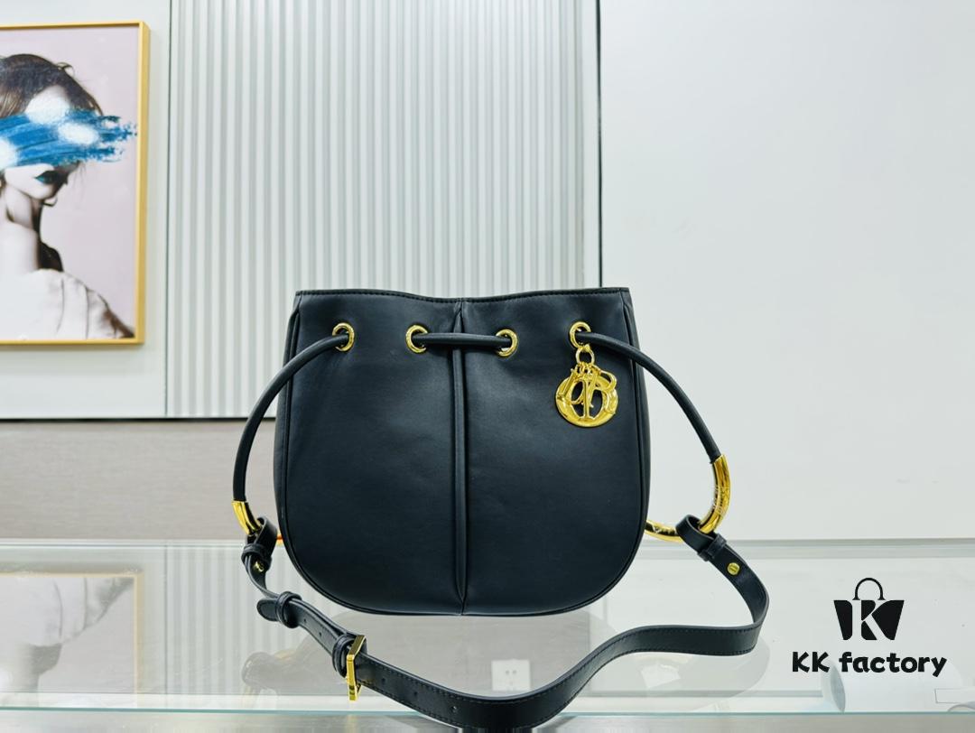 Dior Nolita Handbag – A Modern Elegance in Black Lambskin from the 2024 Autumn Collection