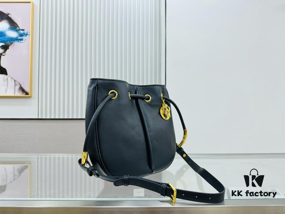 Dior Nolita Handbag – A Modern Elegance in Black Lambskin from the 2024 Autumn Collection