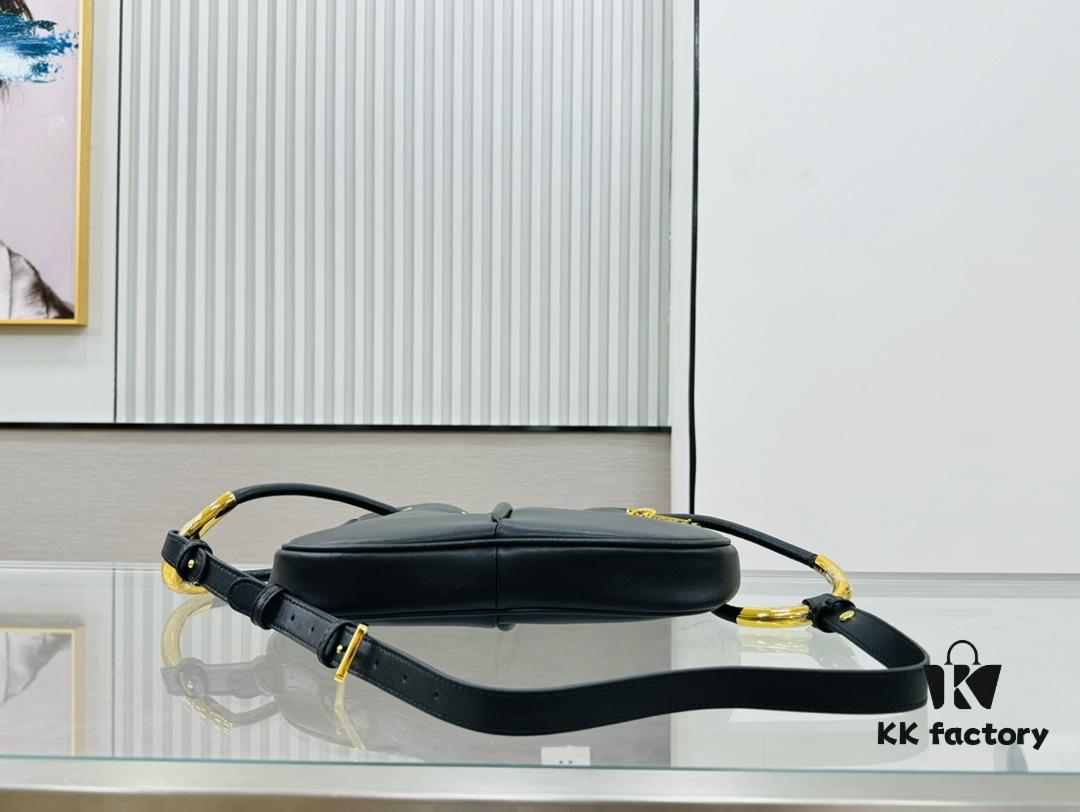 Dior Nolita Handbag – A Modern Elegance in Black Lambskin from the 2024 Autumn Collection