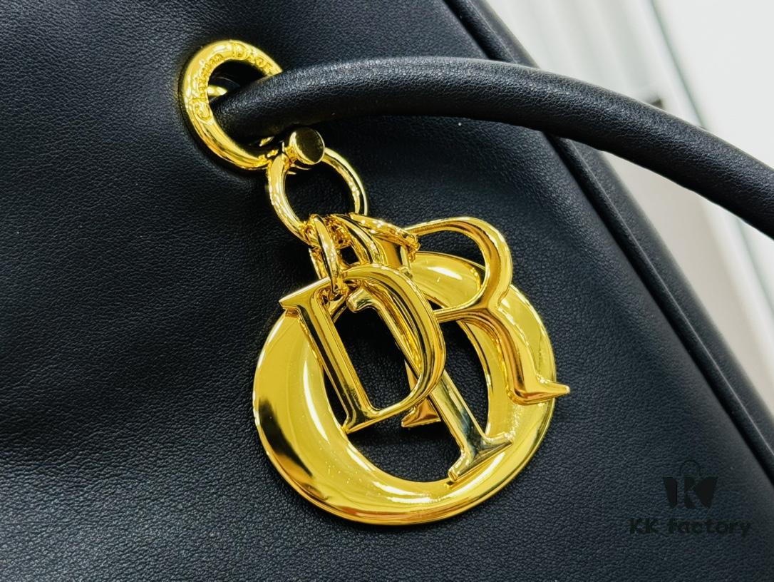 Dior Nolita Handbag – A Modern Elegance in Black Lambskin from the 2024 Autumn Collection