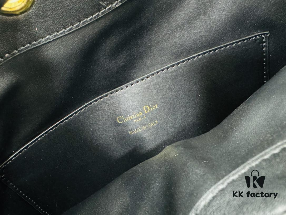 Dior Nolita Handbag – A Modern Elegance in Black Lambskin from the 2024 Autumn Collection