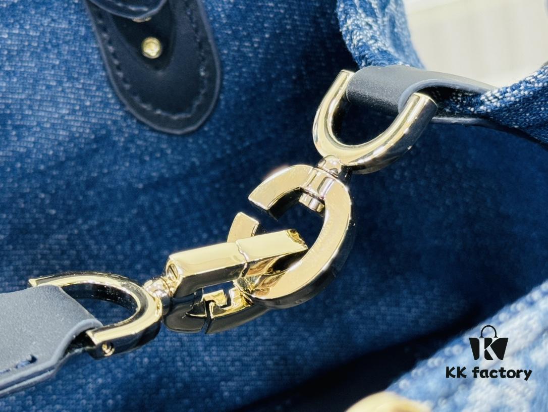 Mini Denim Dior Tote Bag, Hot Seller with CD Buckle, Convertible Design, Adjustable Handle, Multiple Sizes Available