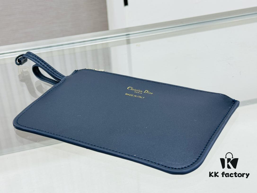 DIOR Toiletry Handbag, Medium Size, Denim Style