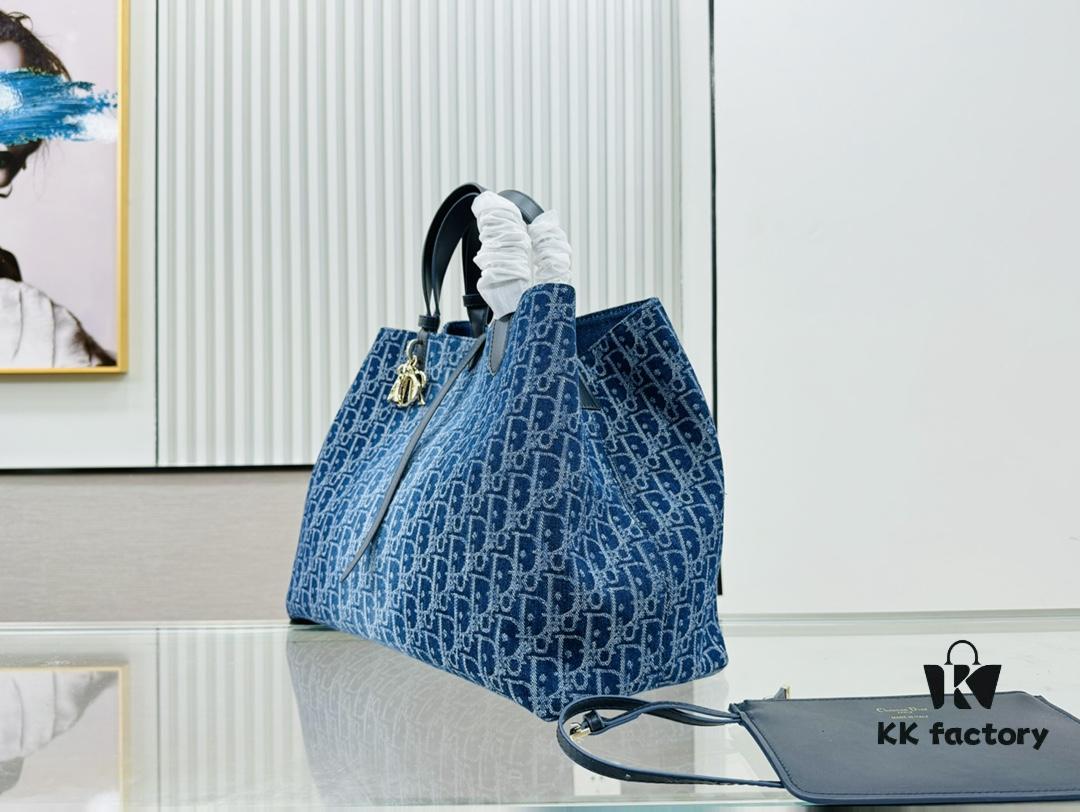 Denim Style DIOR Toujours Handbag, Must-Have Hit