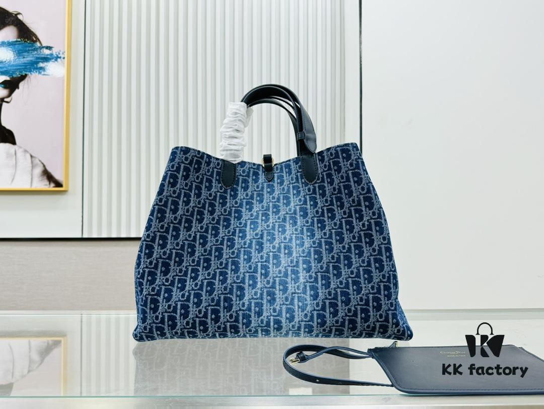 Denim Style DIOR Toujours Handbag, Must-Have Hit