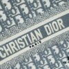 Gray D Leather Trim Small DIOR Book Tote 24 Early Spring New Arrival