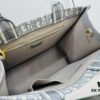 Gray D Leather Trim Large Tote Bag DIOR Book Tote24 Spring Collection