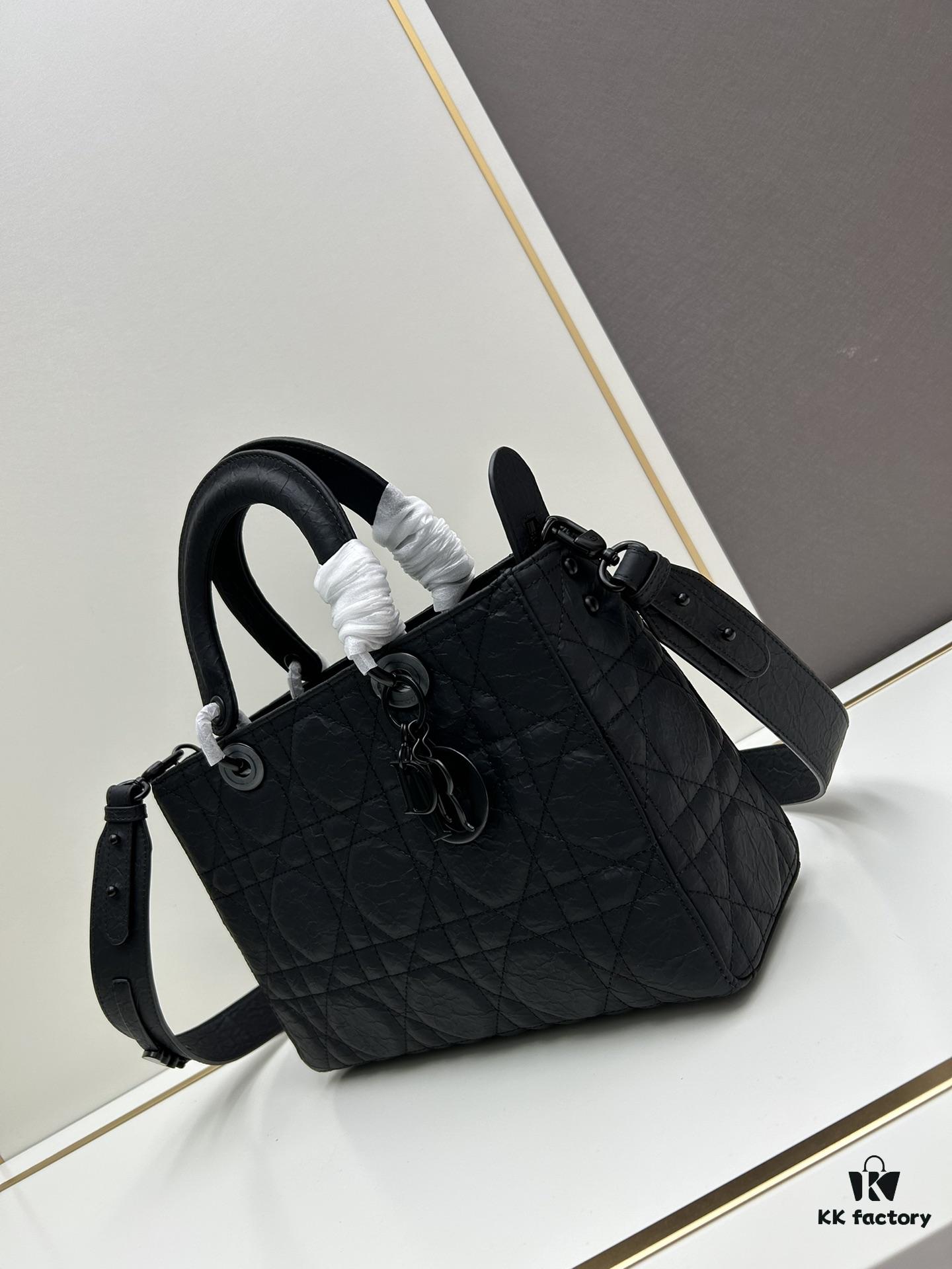 Large 29cm Dior Dior Lady Bag Large Size [Horizontal Version]